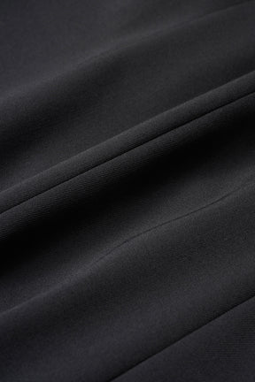 Slit sleeve lace jacket (Black)