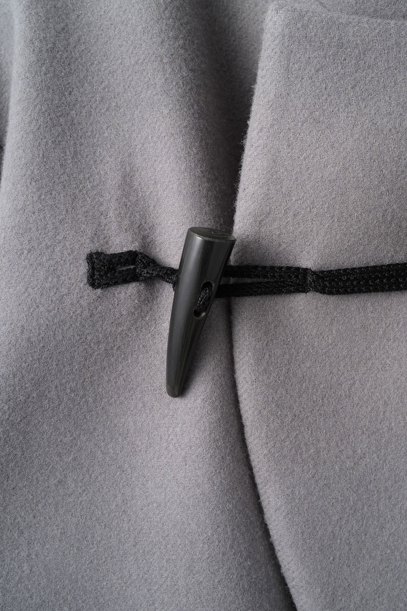 Trillium embroidered wool coat (Gray)