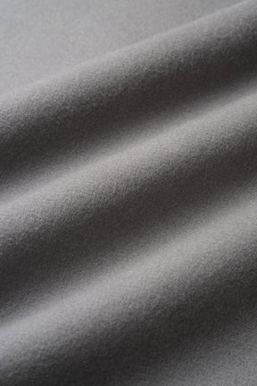 Trillium embroidered wool coat (Gray)