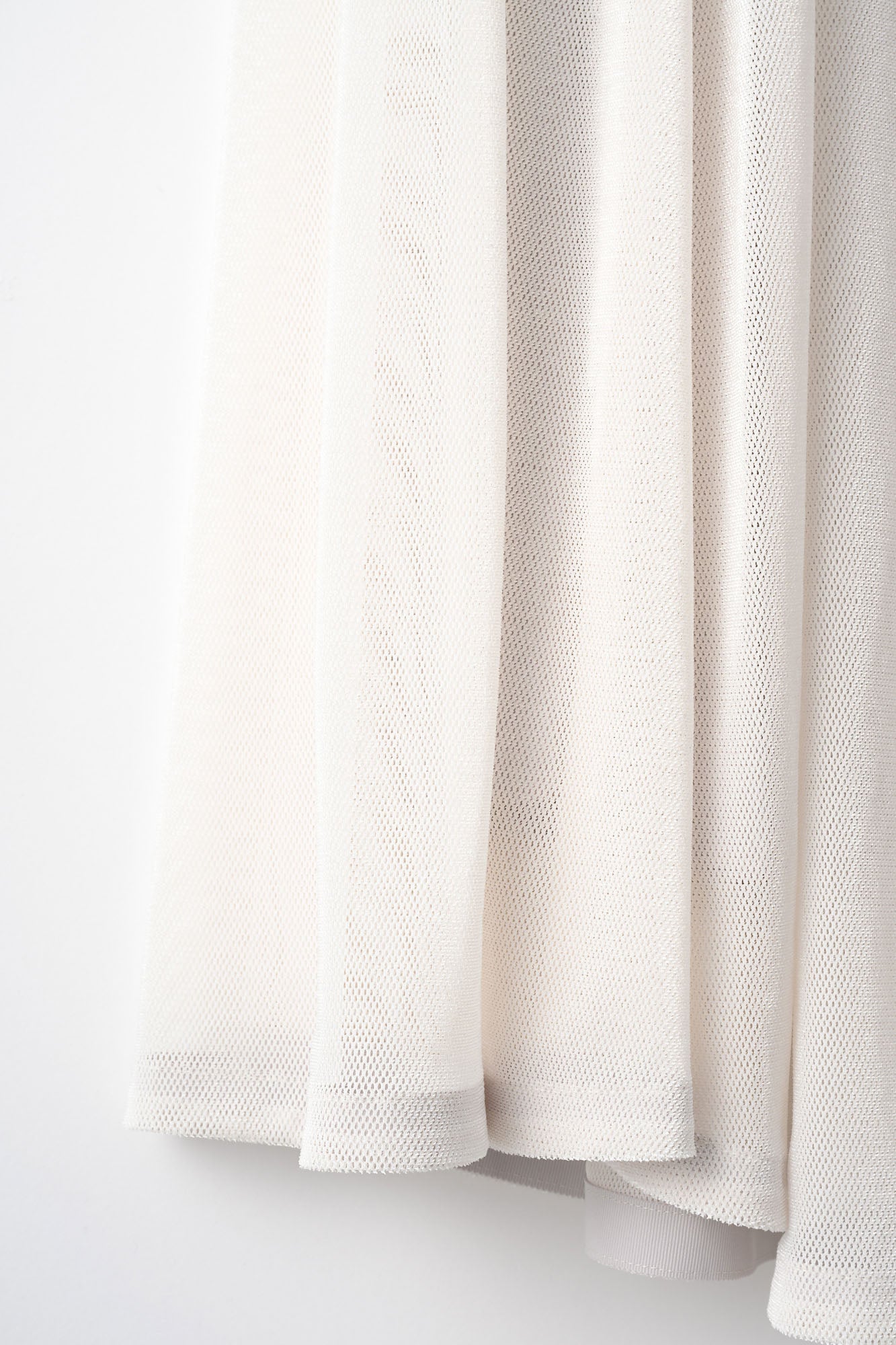 Military layered flare skirt (Light gray)