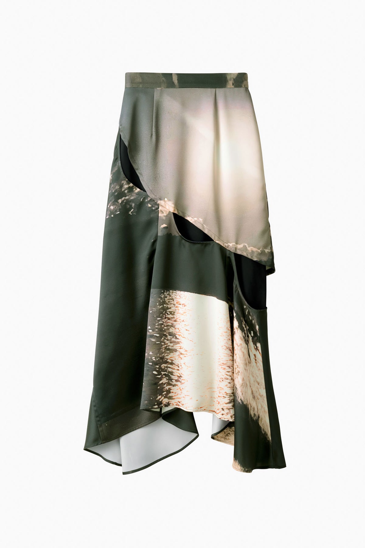 Moon road skirt (Black)