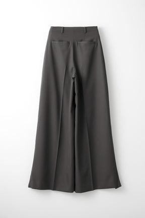 Tears flower lace slacks (Gray)