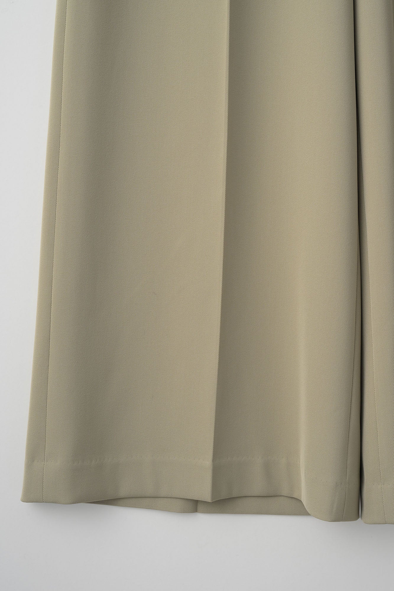 Patchwork embroidered slacks (Smoked khaki)