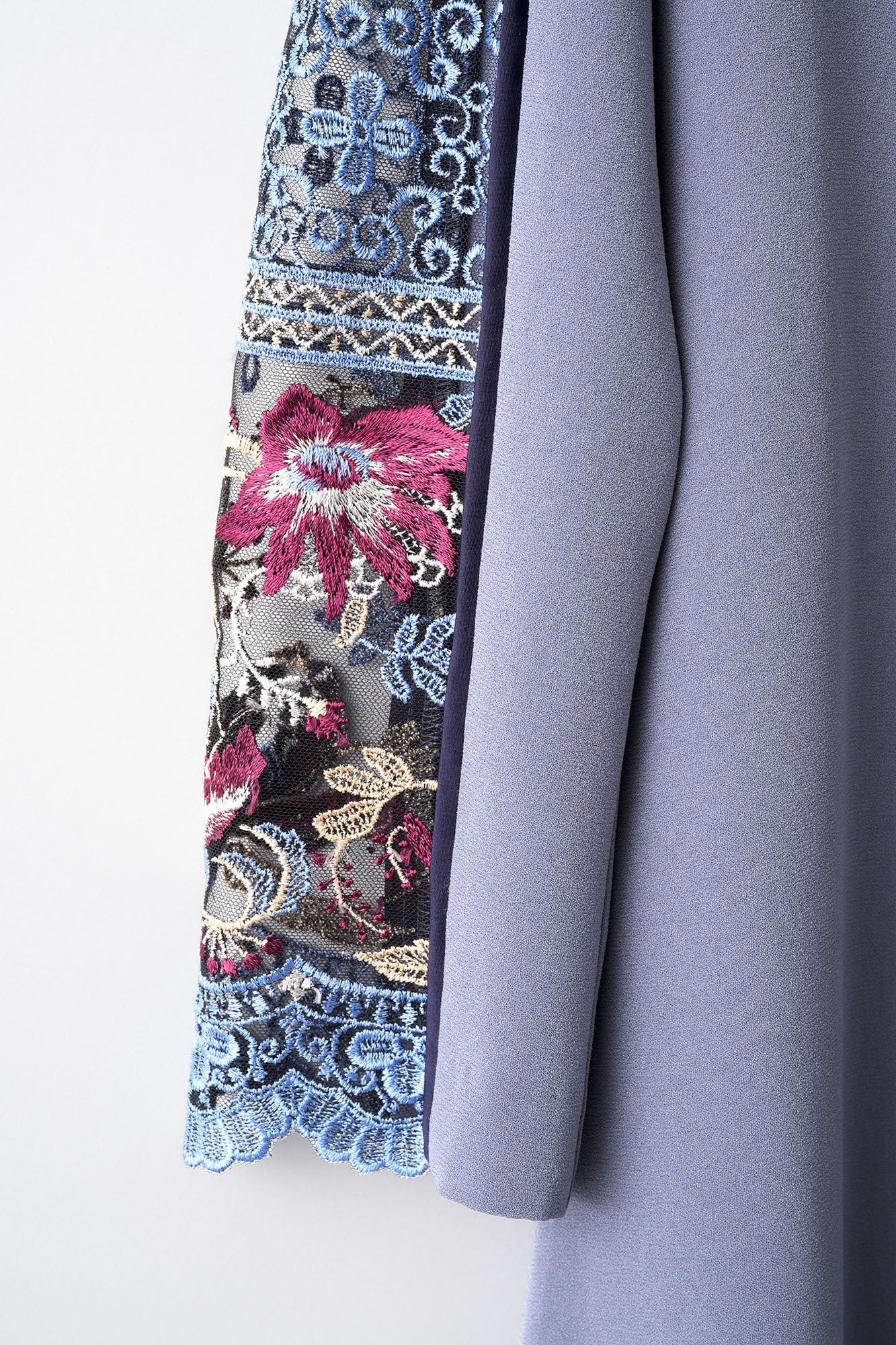 Framed flower lace dress