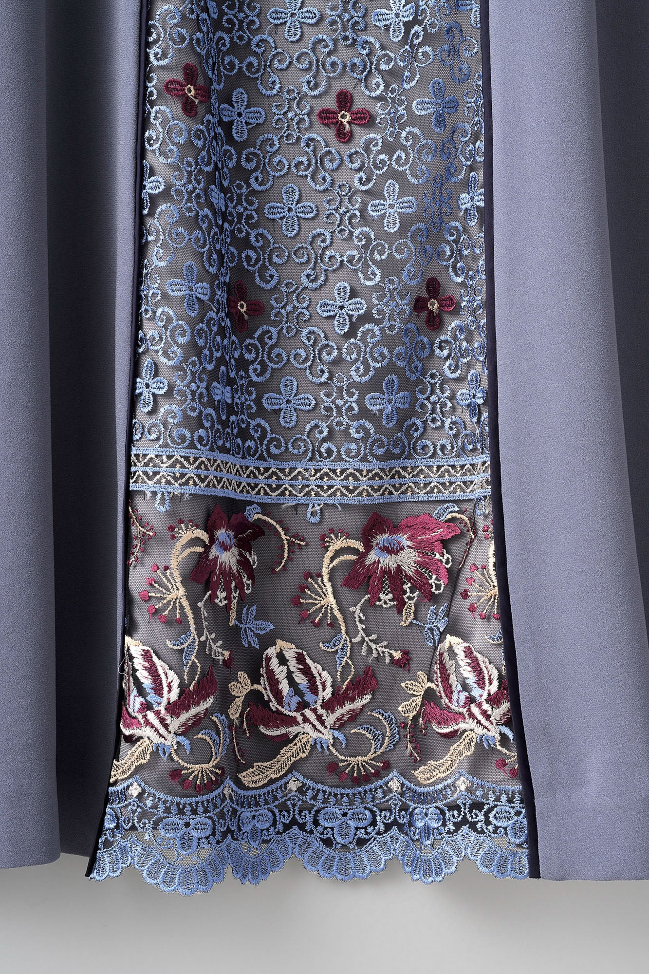 Framed flower lace dress