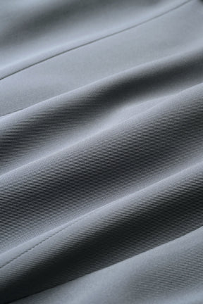 Slit sleeve lace jumpsuit (Blue)