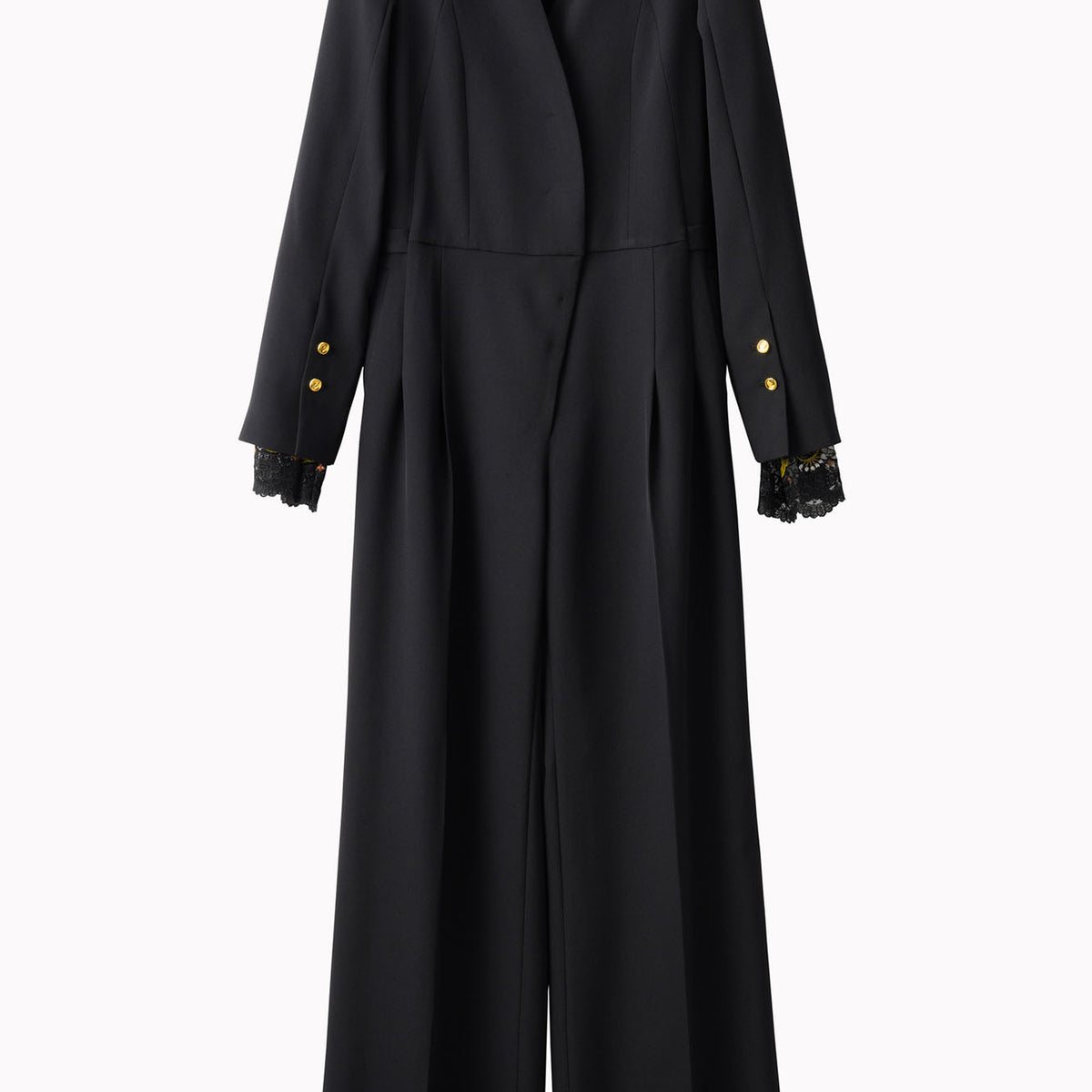 お値下げ MURRAL Slit sleeve lace jumpsuit Slit sleeve lace jumpsuit