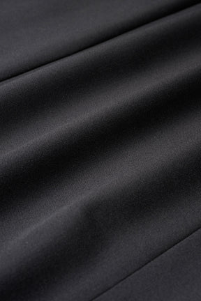 Tears flower lace dress (Black)