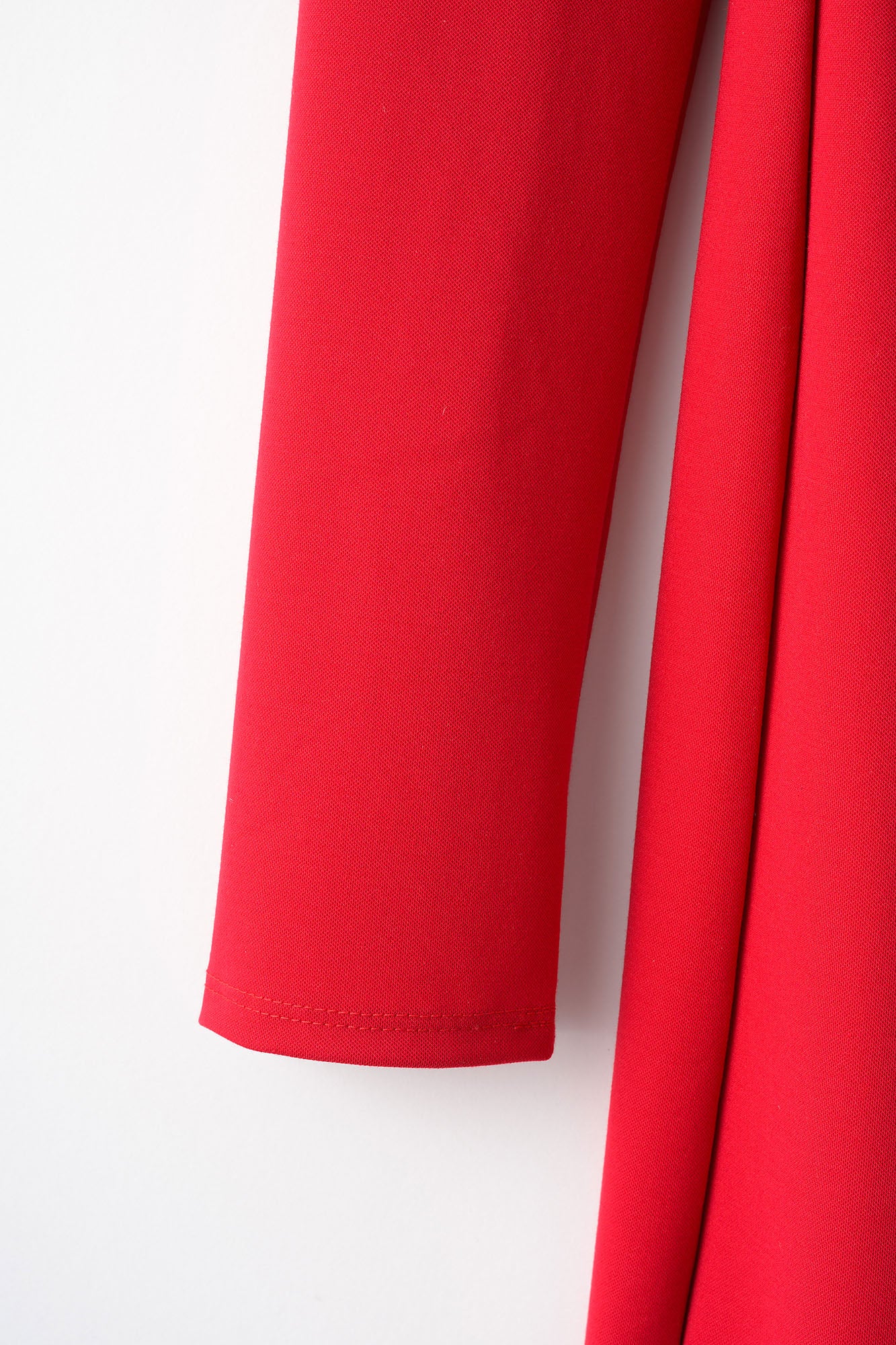 Twist jersey dress (Red)