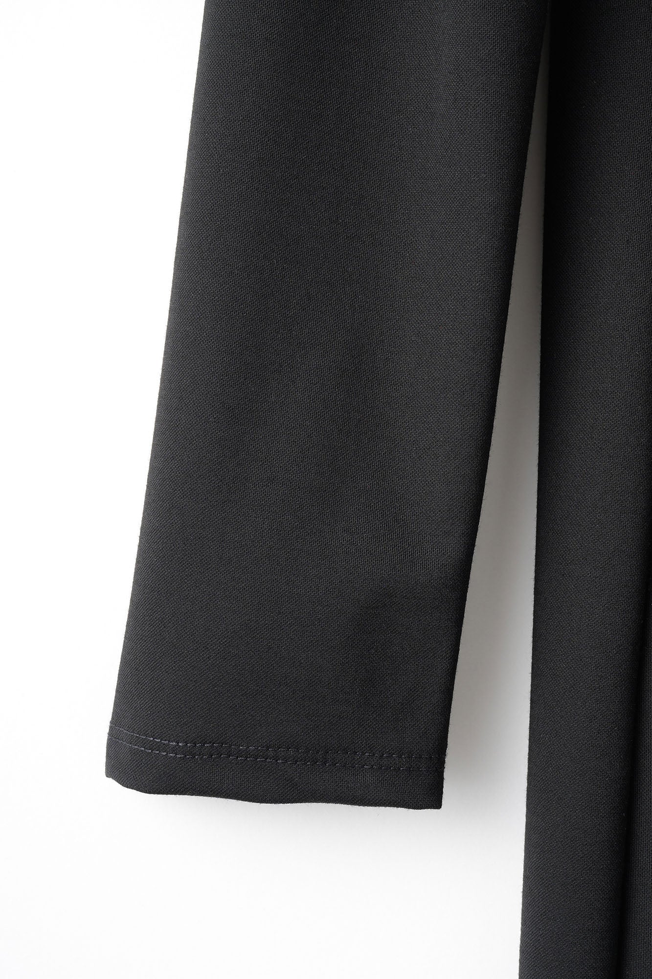 Twist jersey dress (Black)