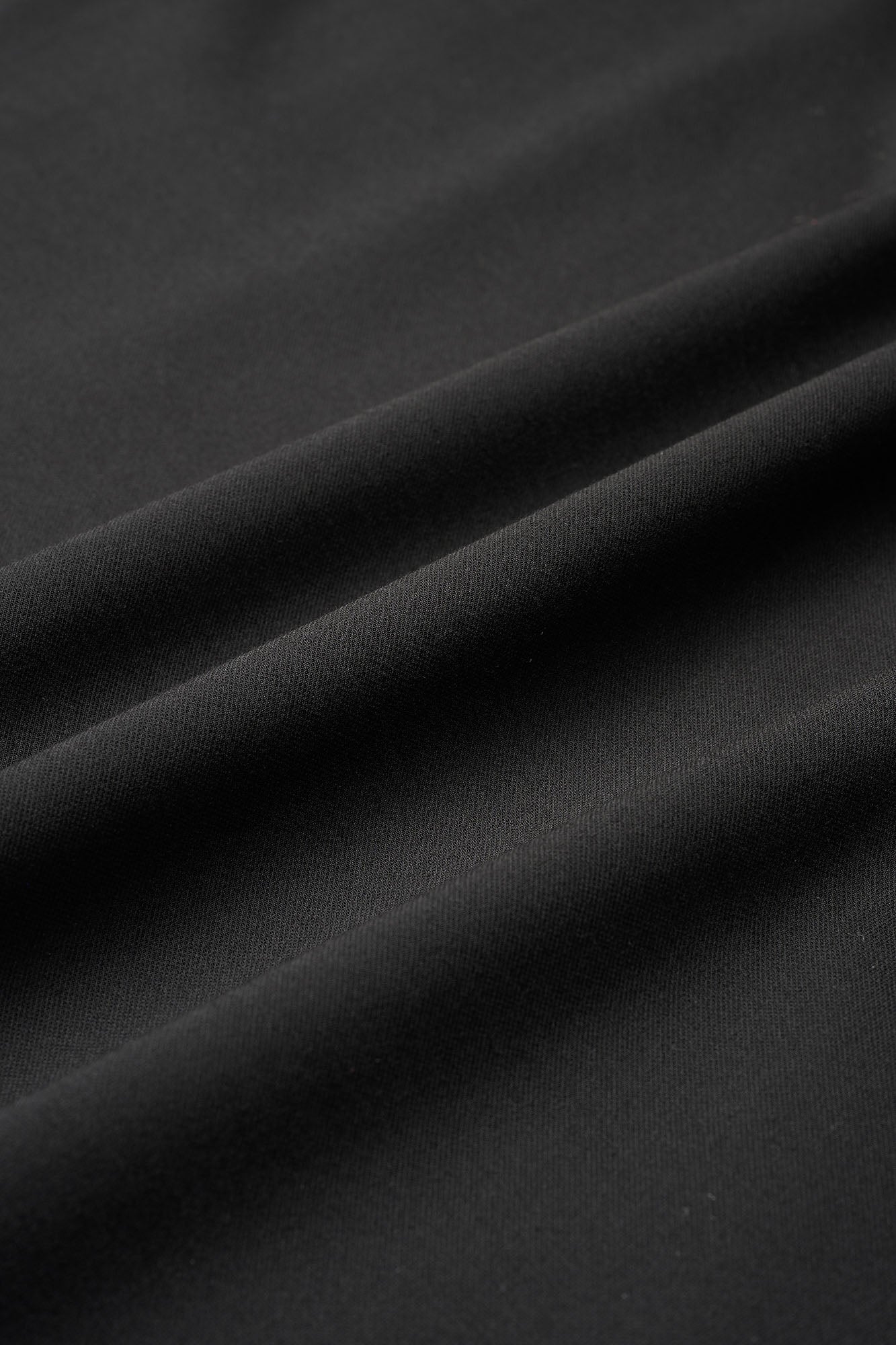 Twist jersey dress (Black)