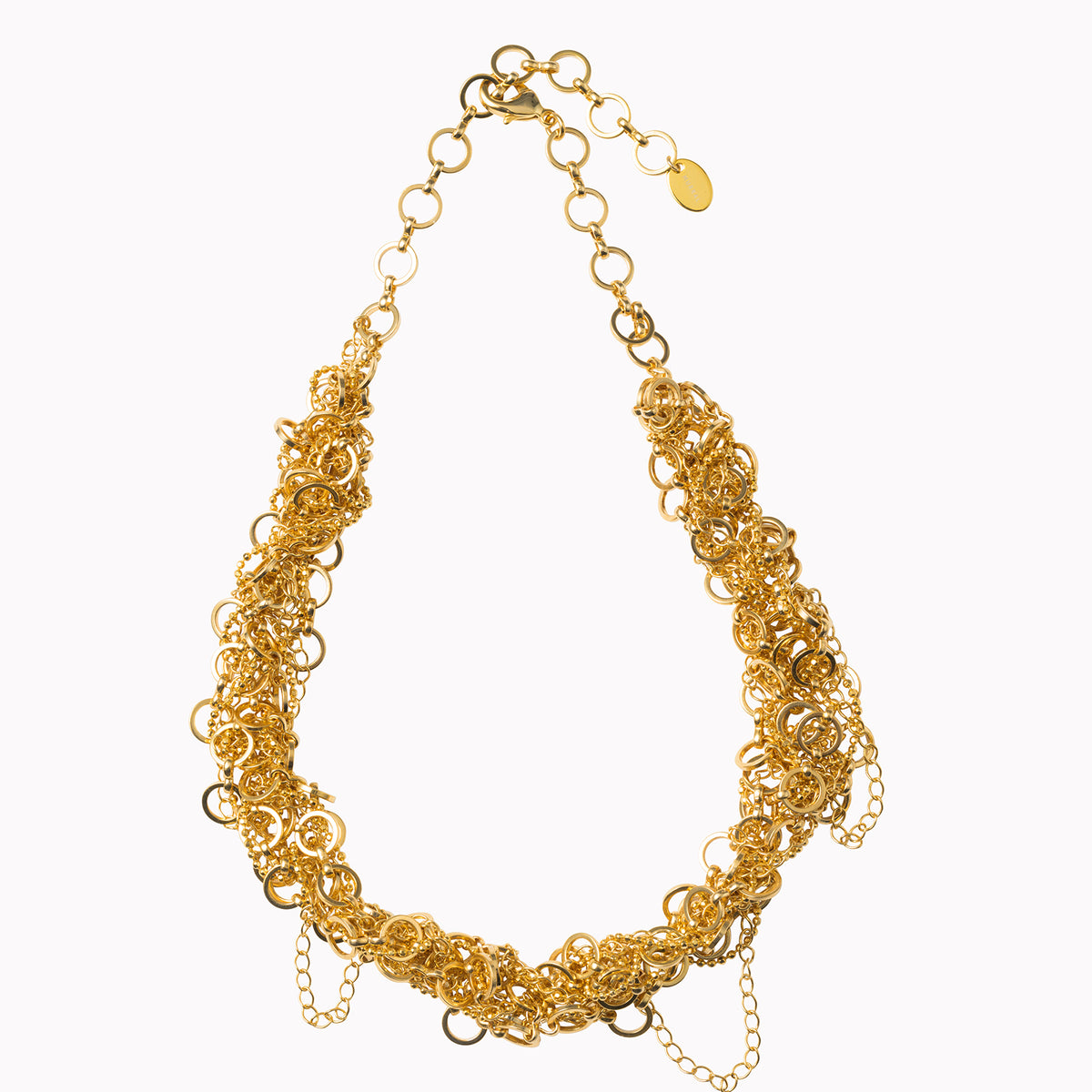 Twist chain necklace