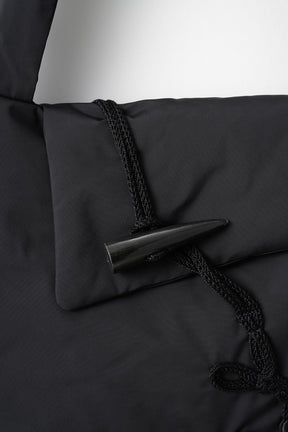 Trillium embroidered bag (Black)