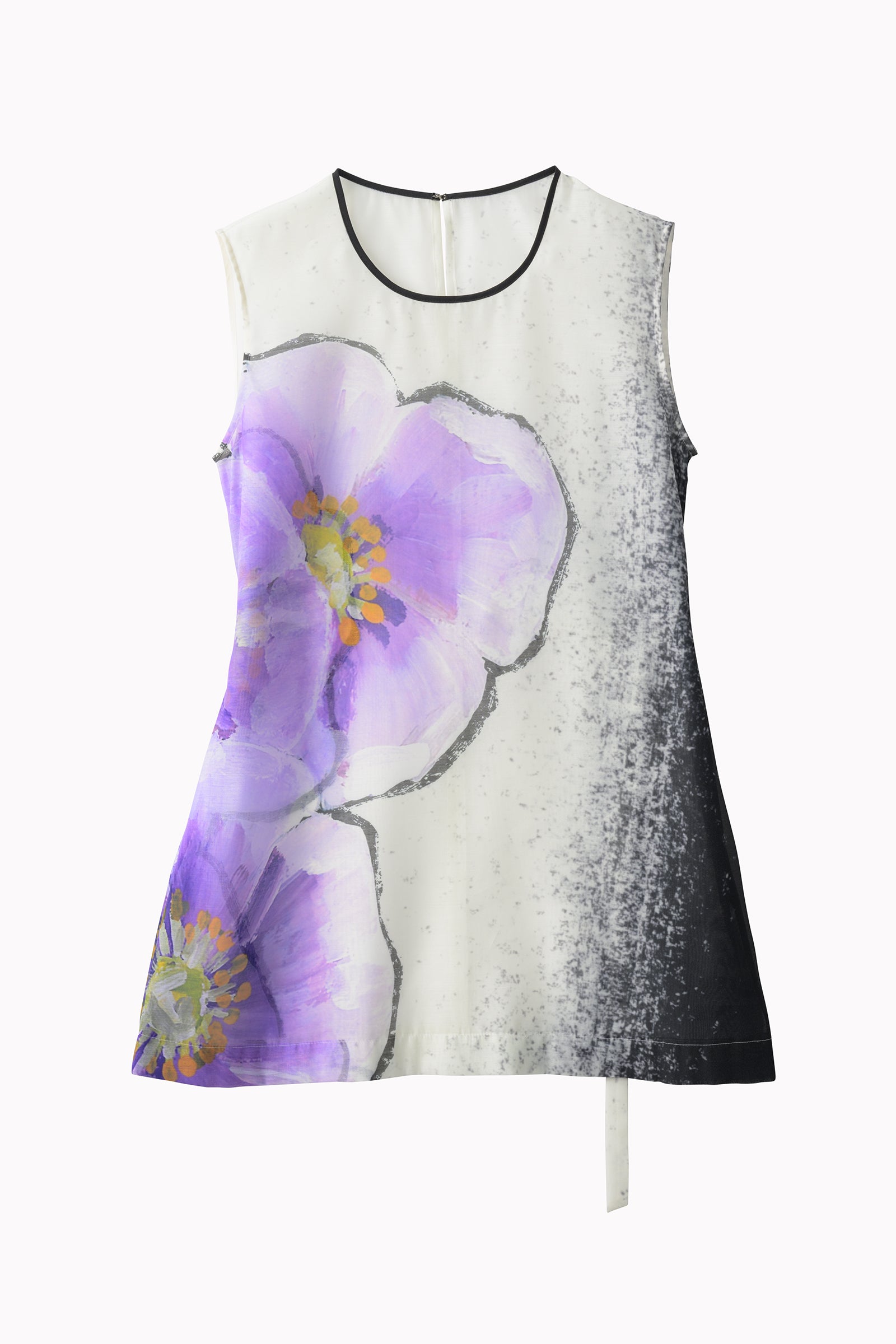 "Poppy" drawing tops (Ivory)