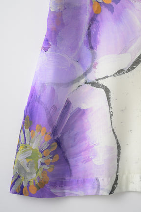 "Poppy" drawing tops (Ivory)