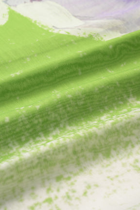 "Poppy" drawing tops (Light green)