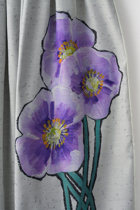 「Poppy」 寬褲繪圖（象牙色）