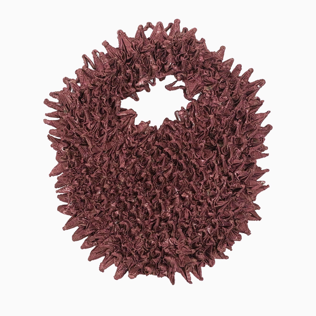 Camouflage flower pointy mini bag