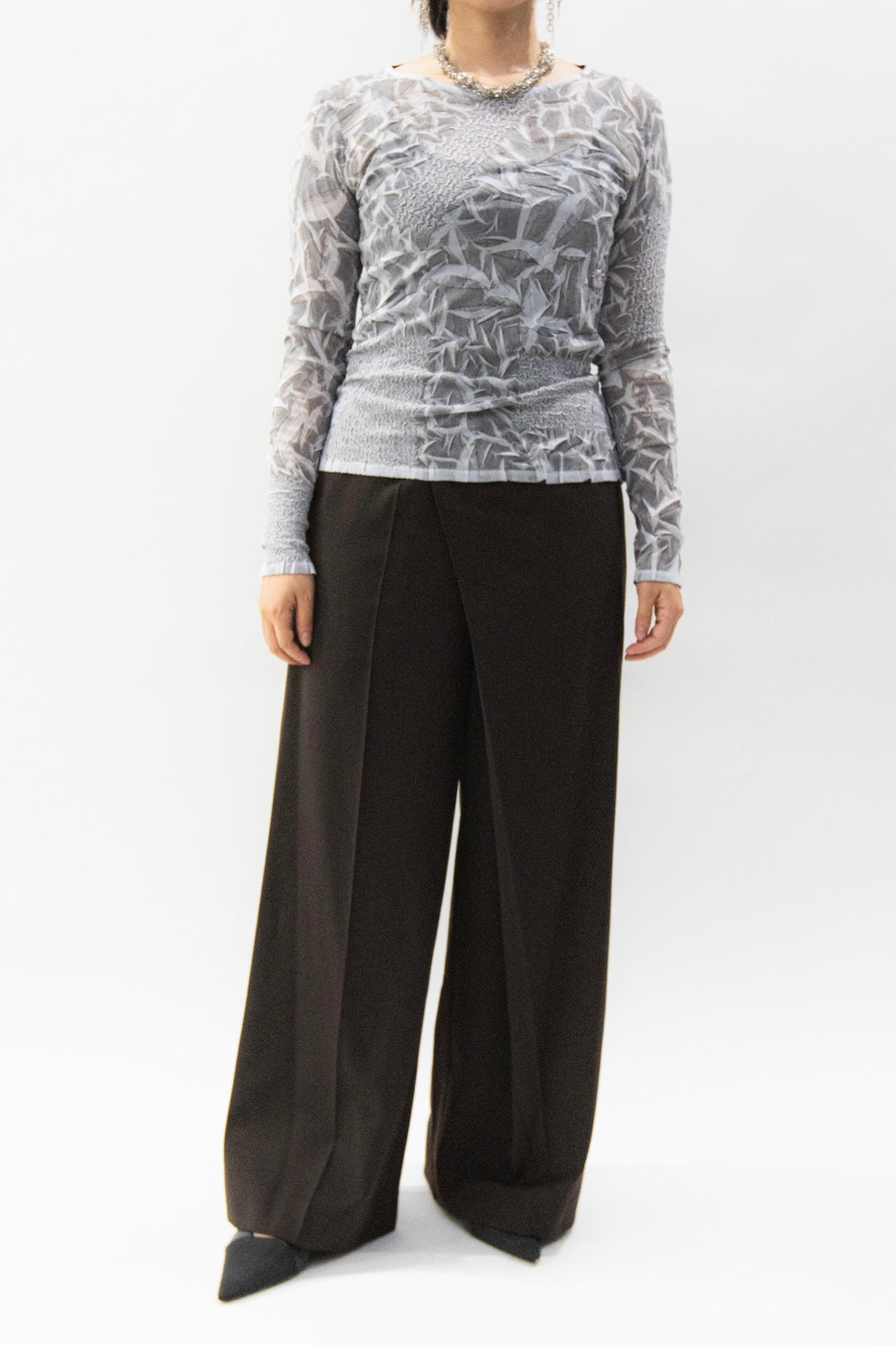 MURRAL Crumpled tops (Ivory)