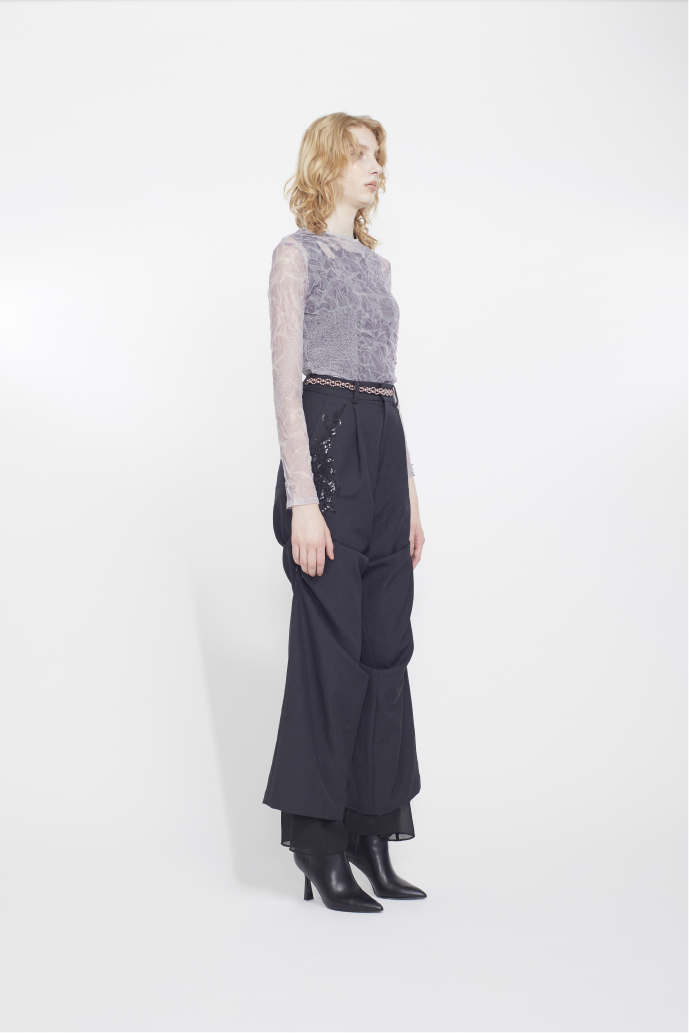 Crumpled tops (Pink)