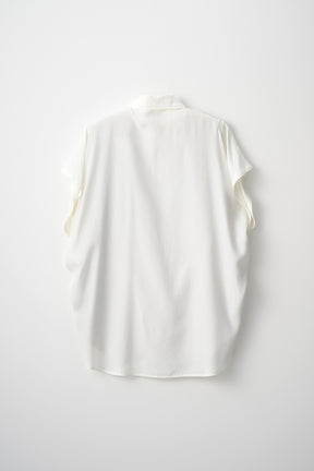 Veil embroidered shirt (White)