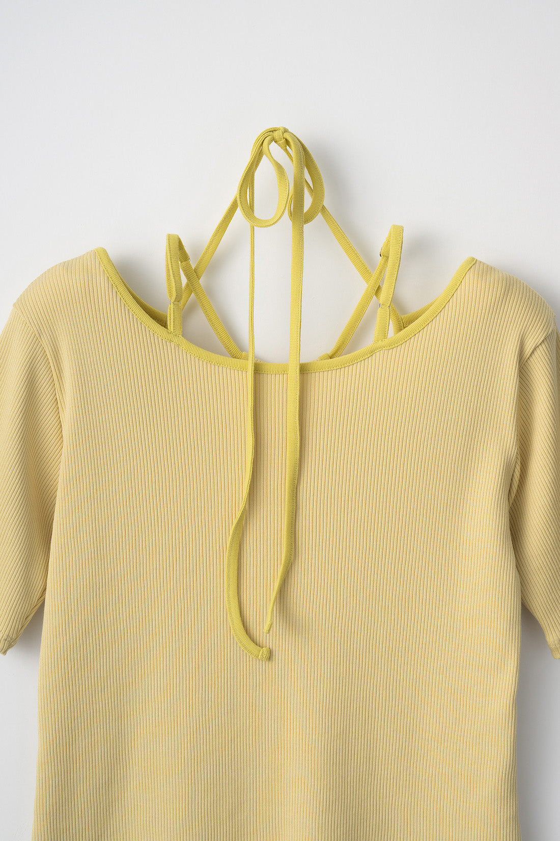 Ivy halfsleeve tops (Yellow)