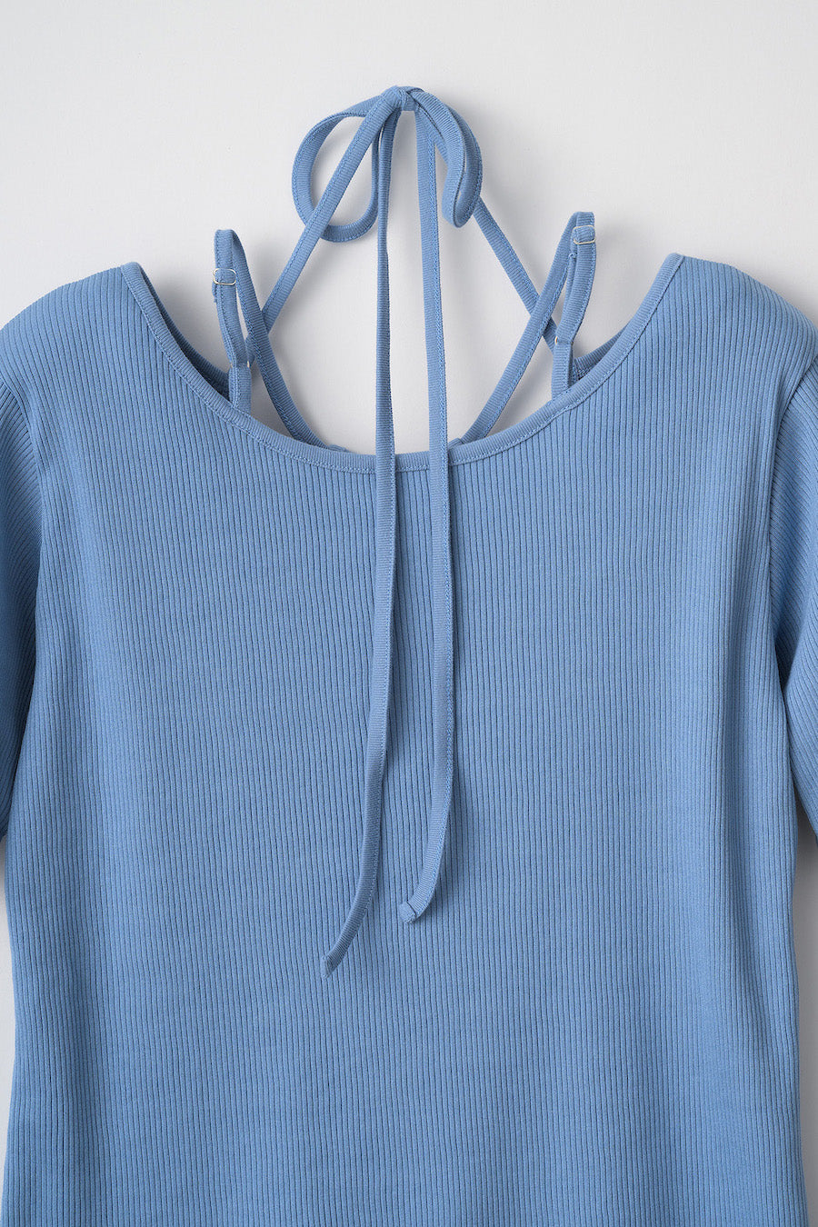 Ivy halfsleeve tops (Light blue)
