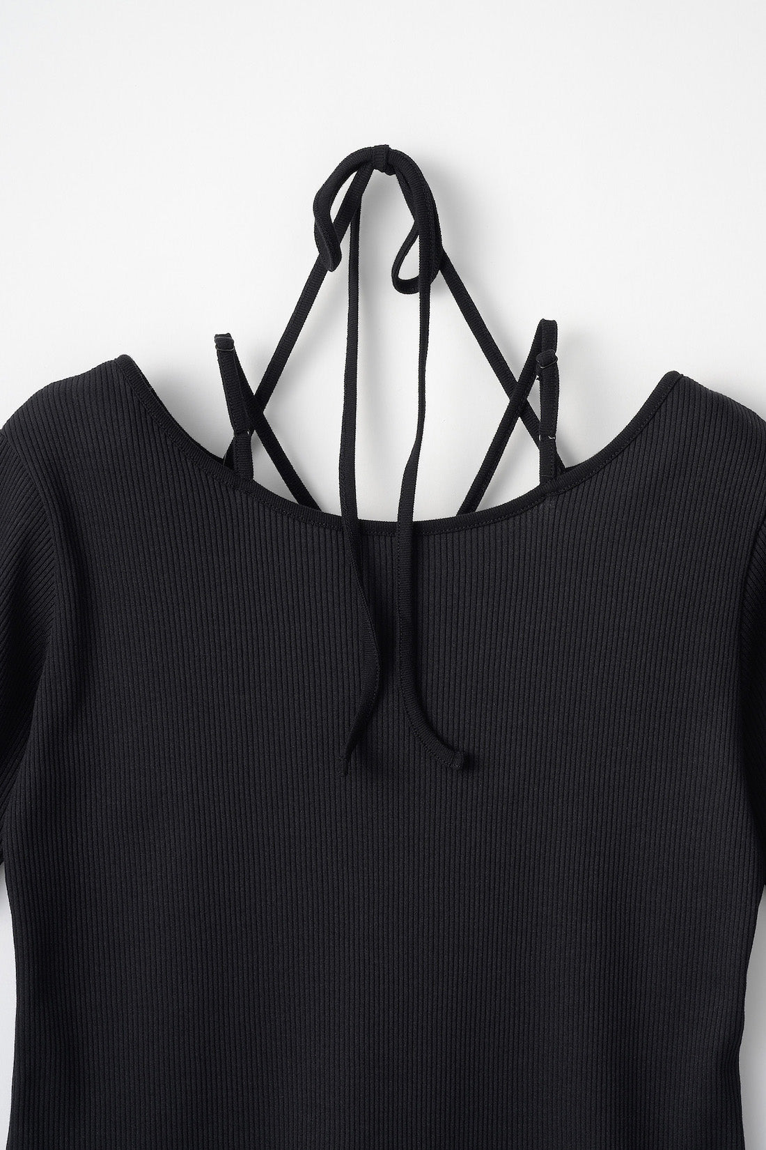 Ivy halfsleeve tops (Black)