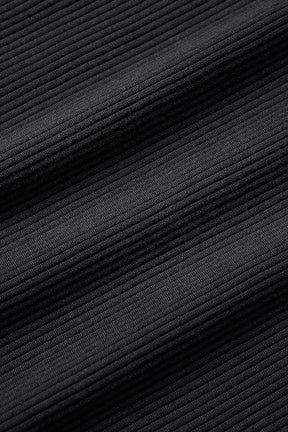 Ivy halfsleeve tops (Black)