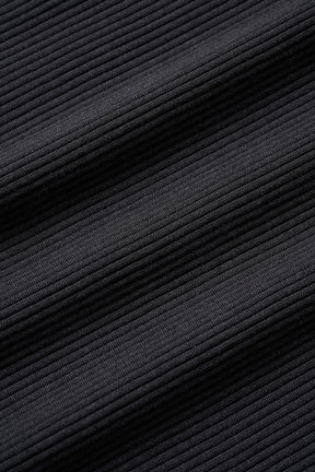 Ivy halfsleeve tops (Black)