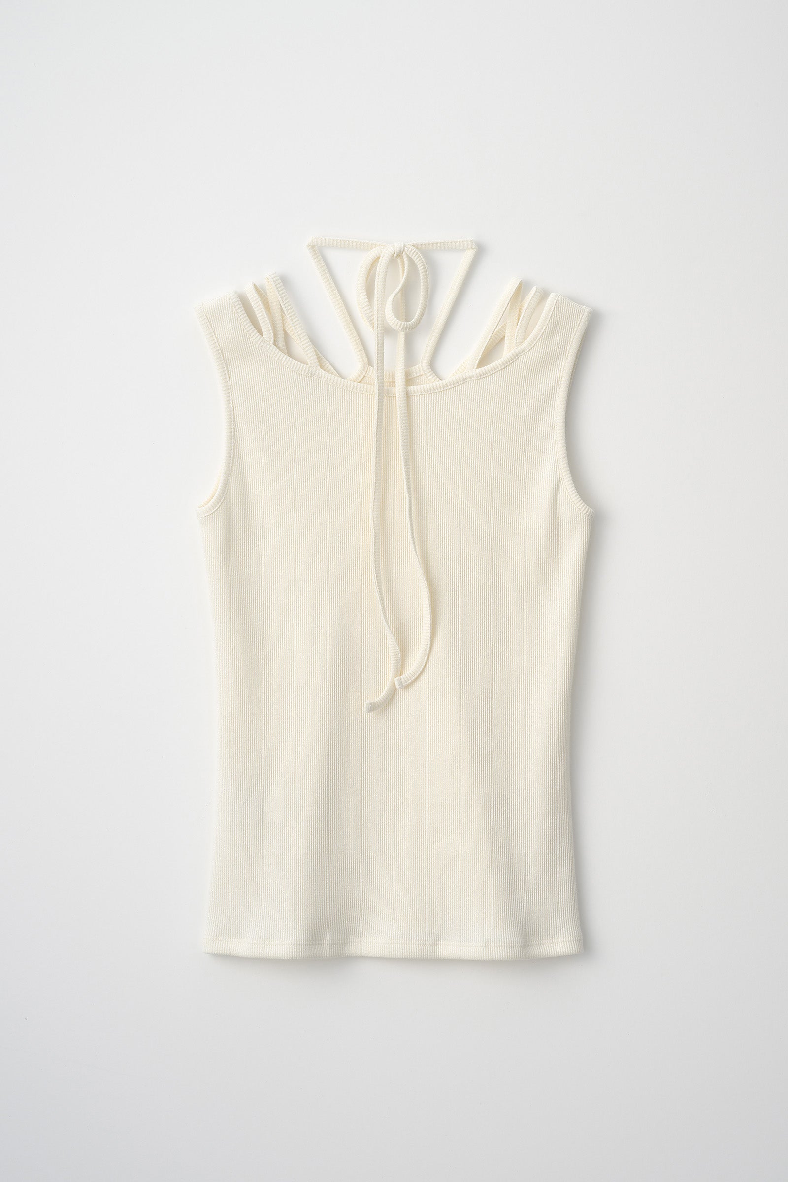 Glitter ivy tank (White)