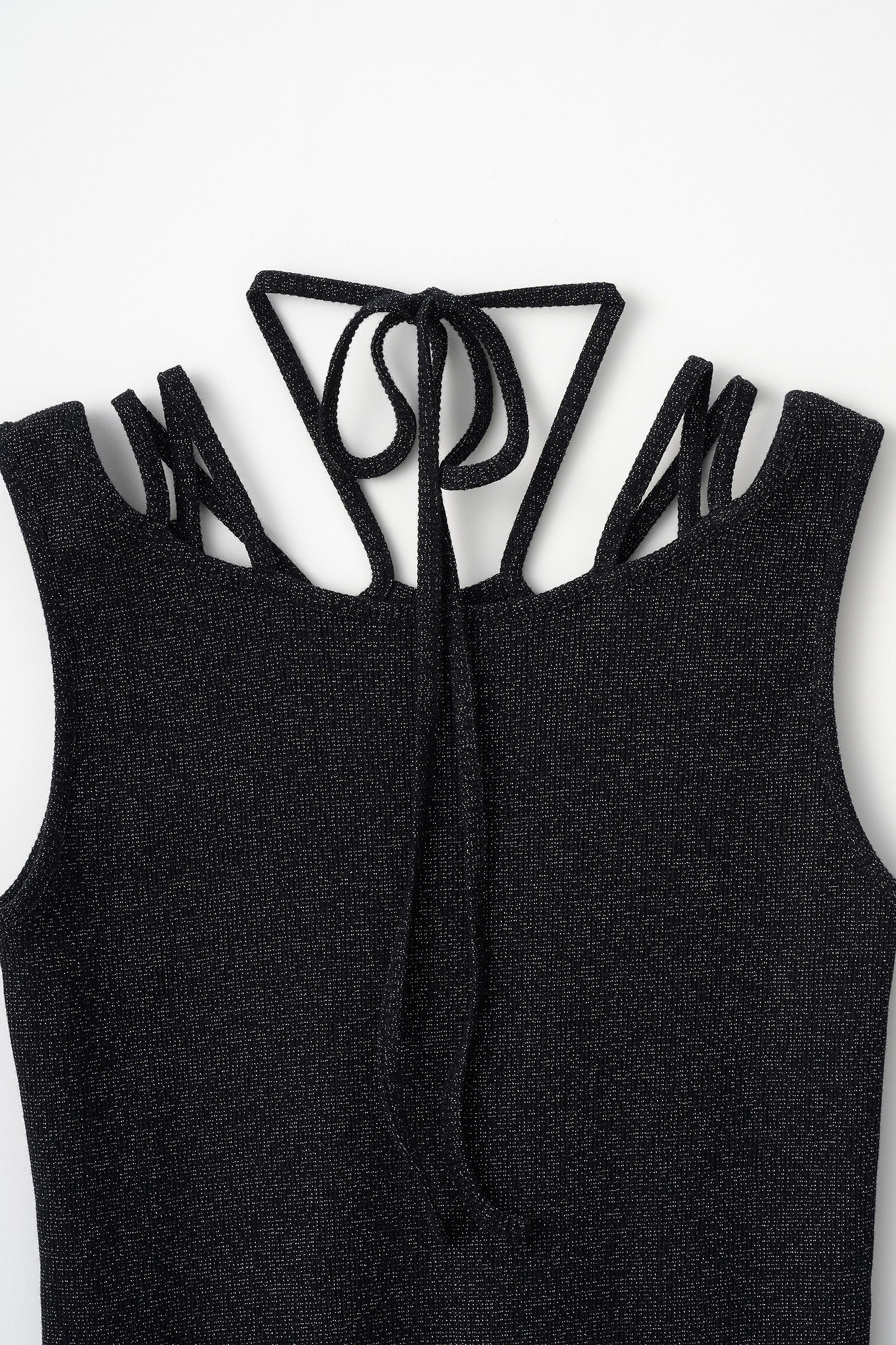 Glitter ivy tank (Black)