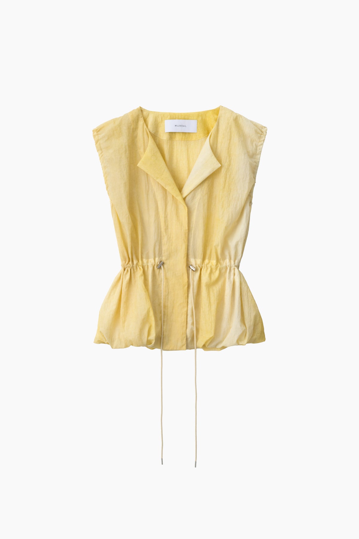 Radiance sleeveless tops (Yellow)