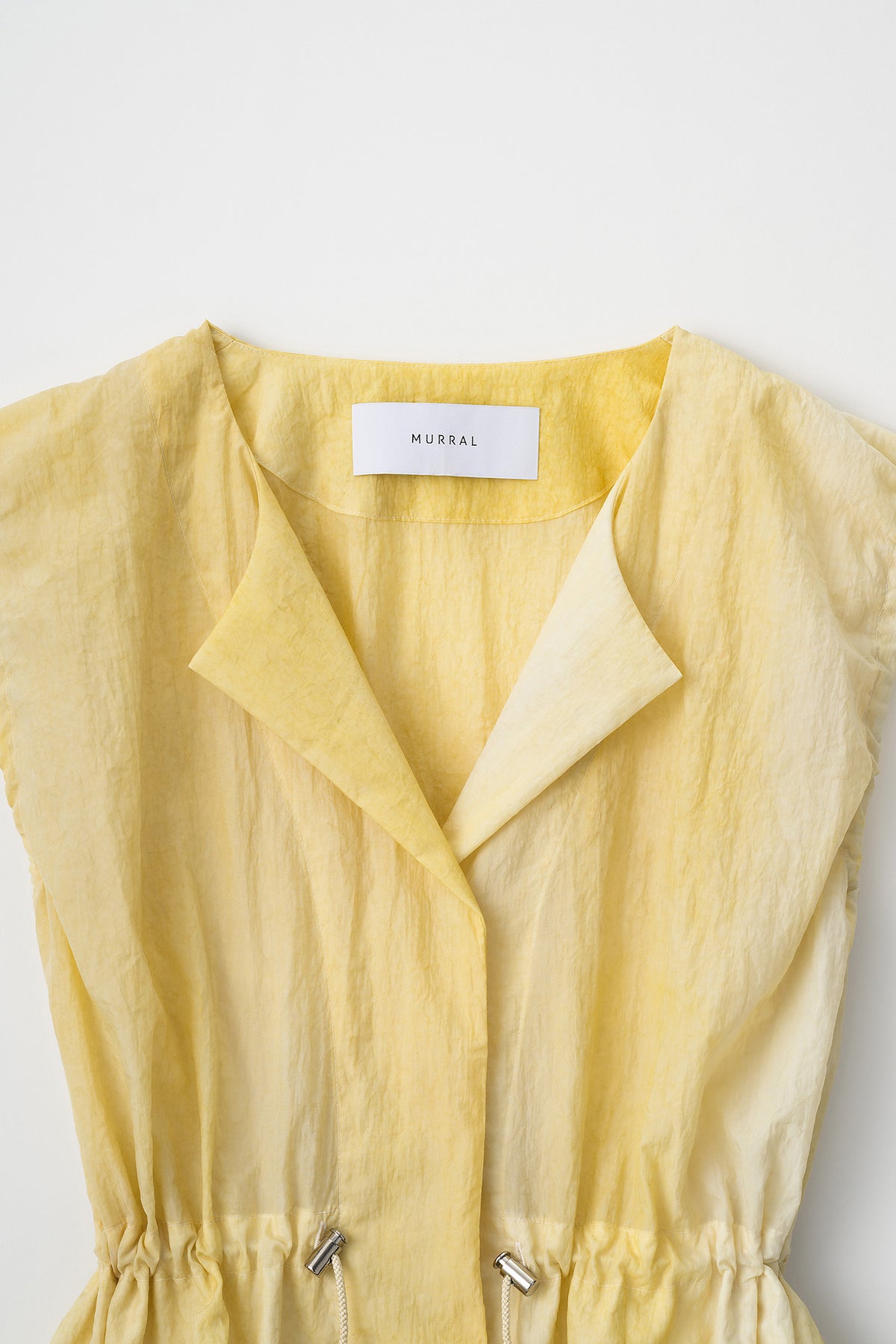Radiance sleeveless tops (Yellow)
