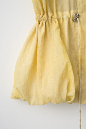 Radiance sleeveless tops (Yellow)