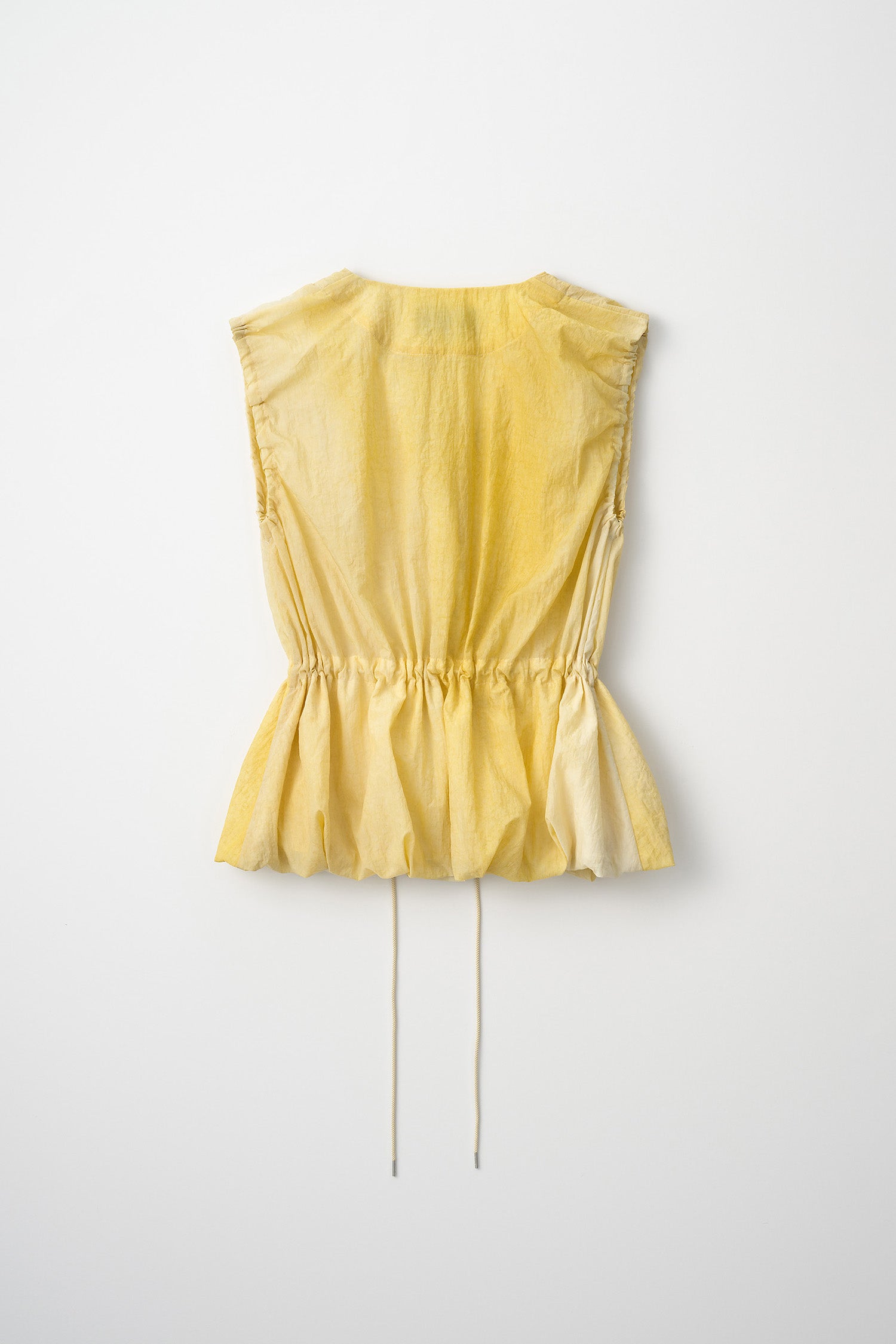 Radiance sleeveless tops (Yellow)