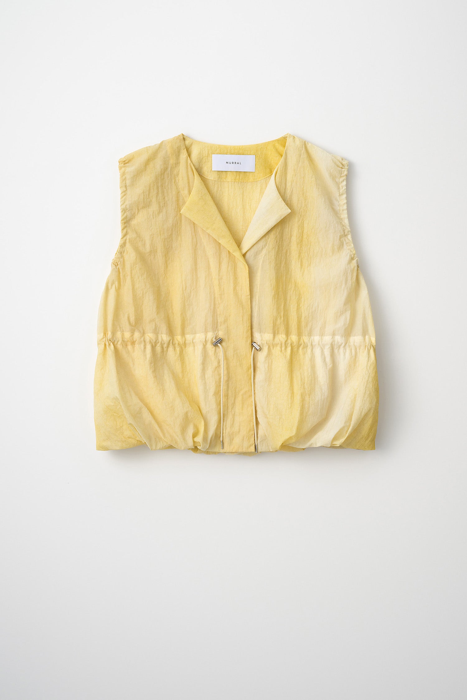 Radiance sleeveless tops (Yellow)