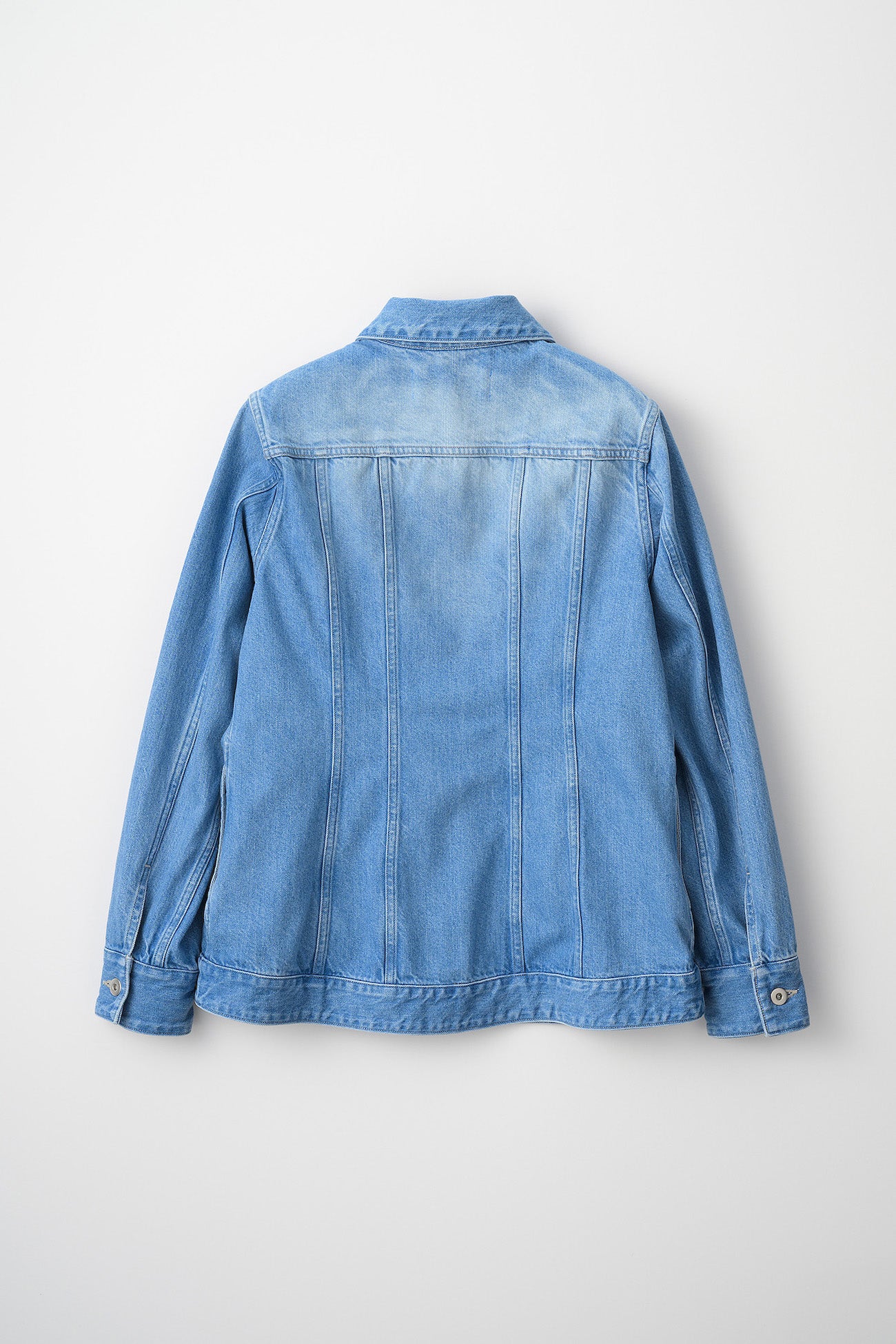 Nerine embroidered denim jacket (Blue)