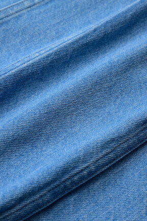 Nerine embroidered denim jacket (Blue)
