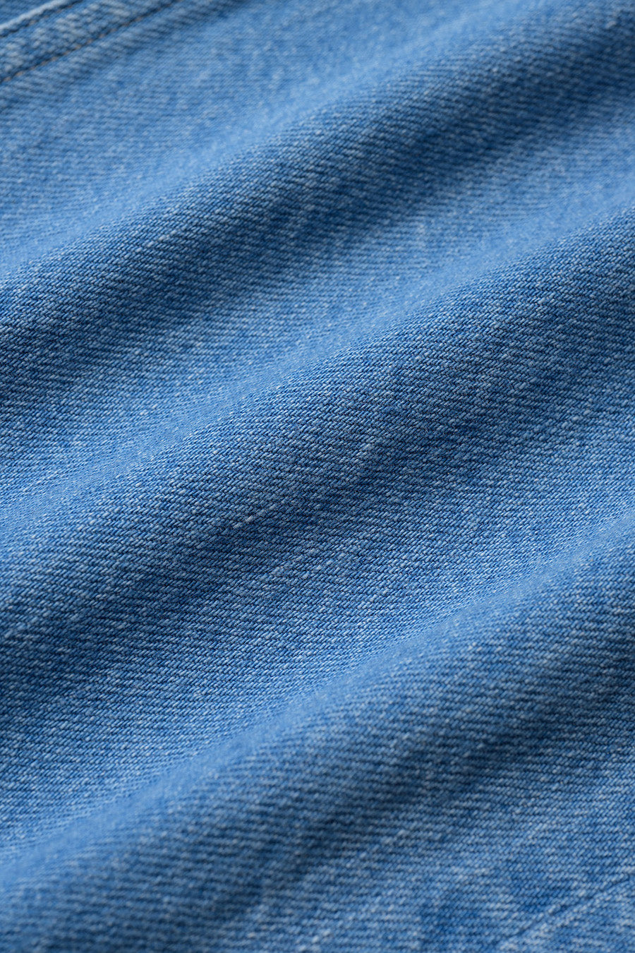 Nerine embroidered denim slacks (Blue)