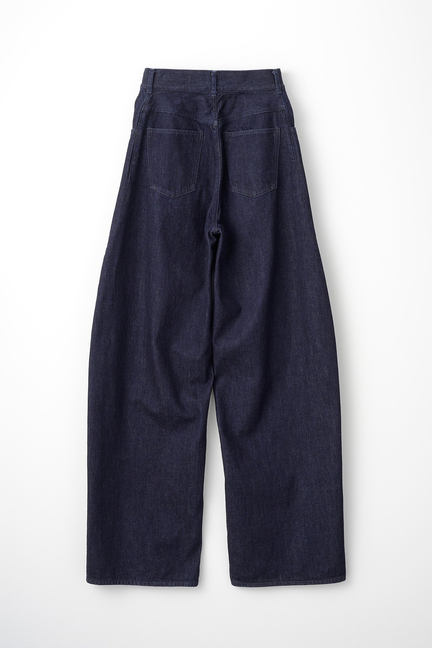Nerine embroidered denim slacks (Indigo)