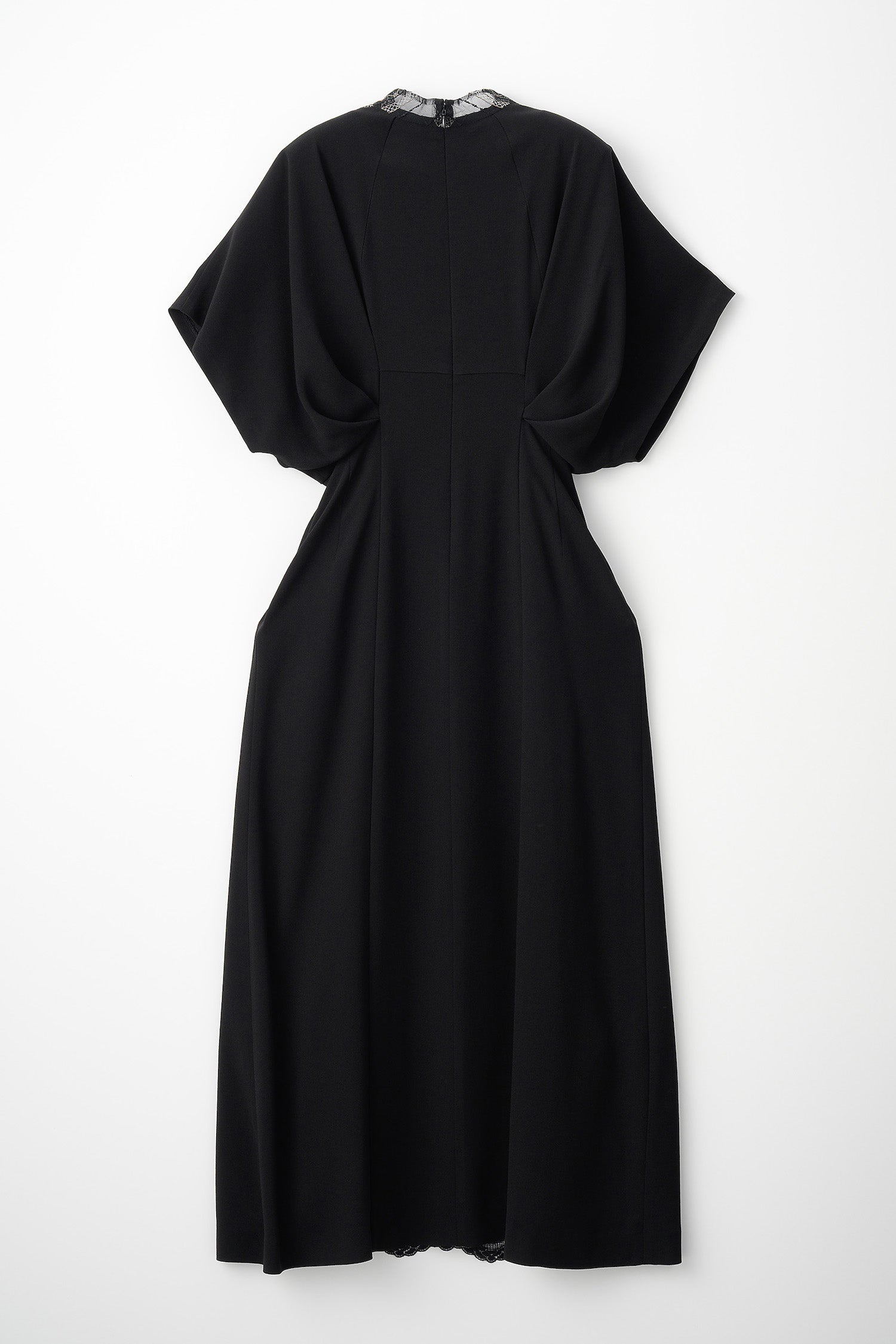 Classic lace dress set (Black)