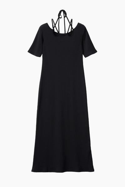 Ivy halfsleeve dress (Black)