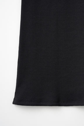 Ivy halfsleeve dress (Black)