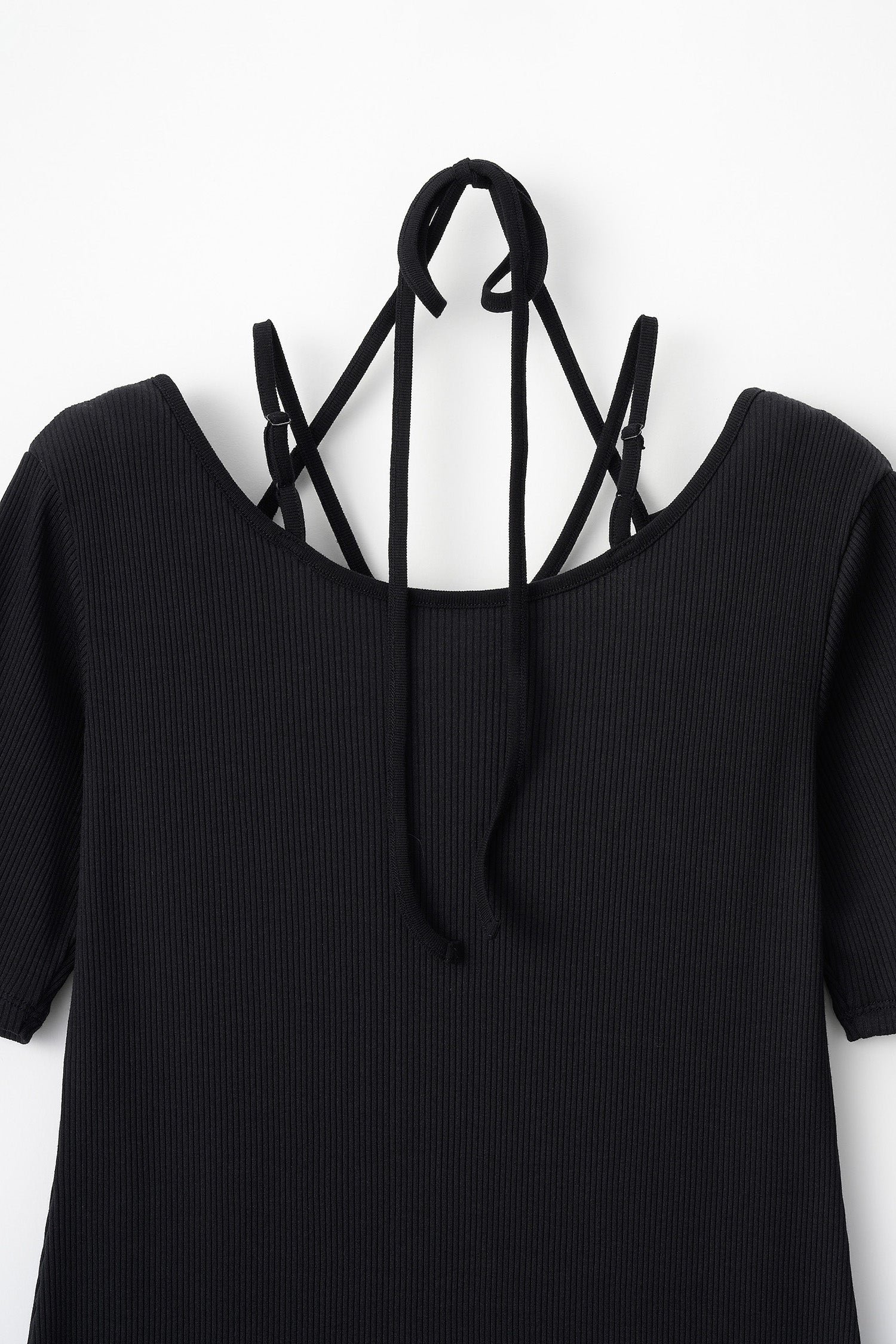 Ivy halfsleeve dress (Black)