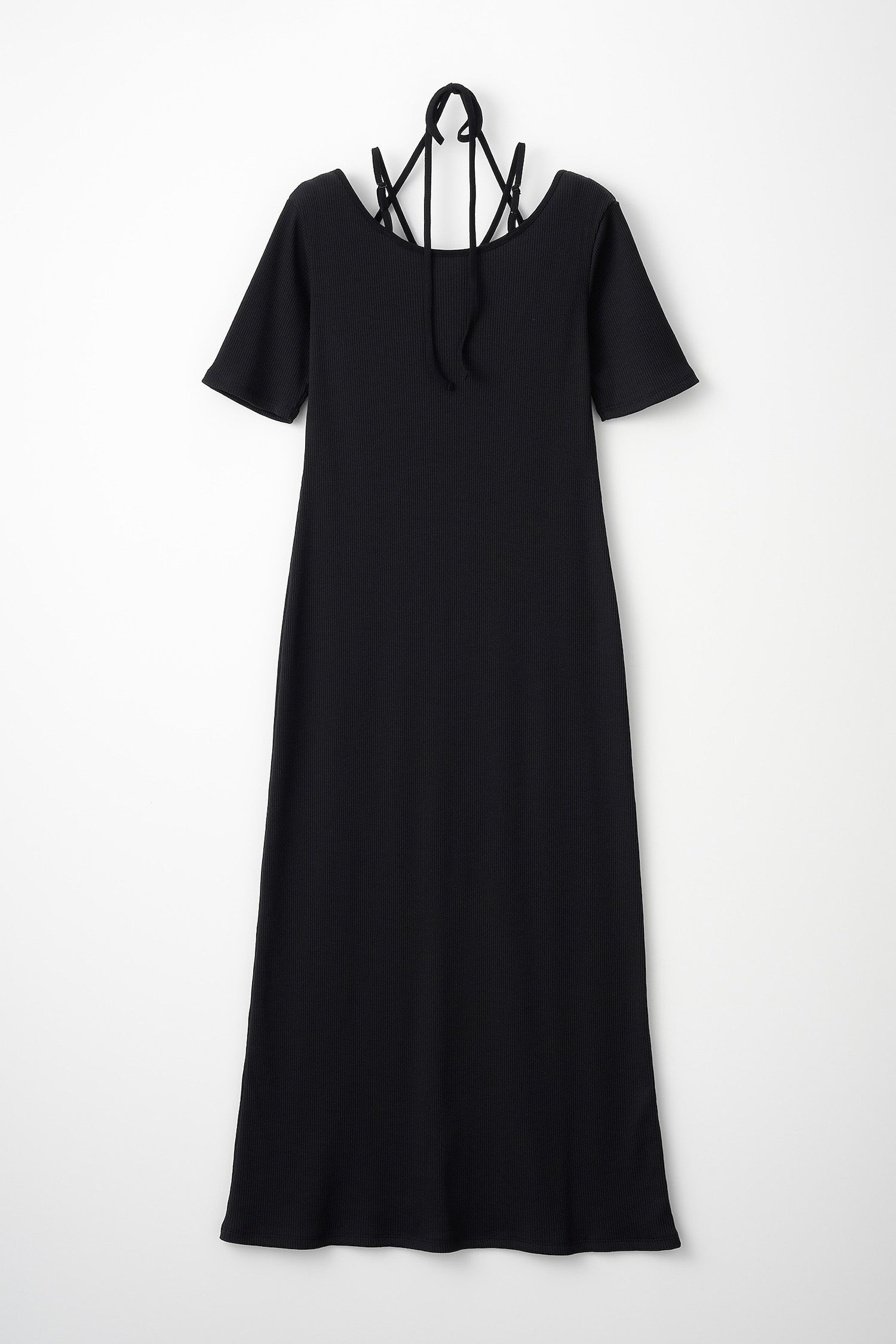 Ivy halfsleeve dress (Black)