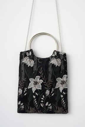 Classic lace bag (Black)