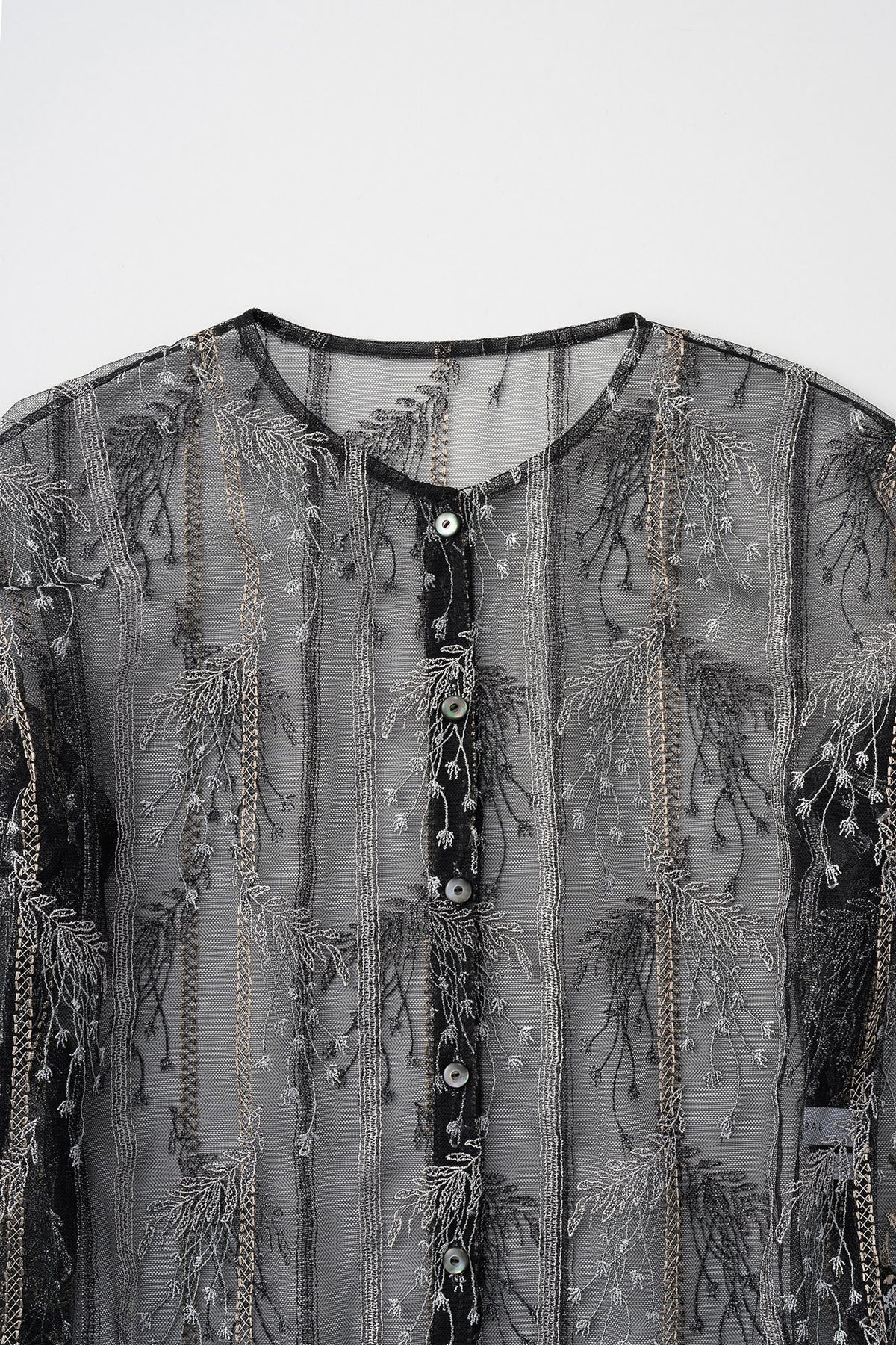 Classic lace cardigan (Black)