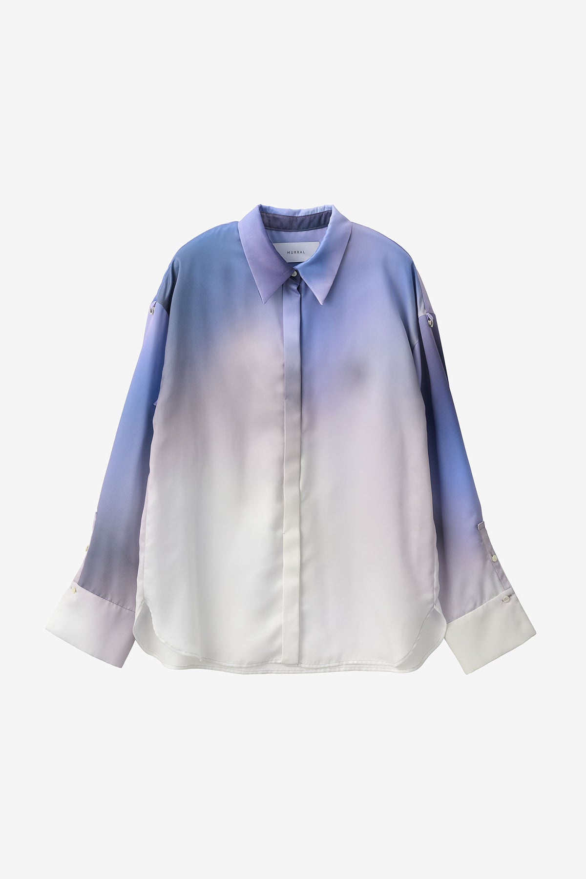 Morph print shirt (Blue)