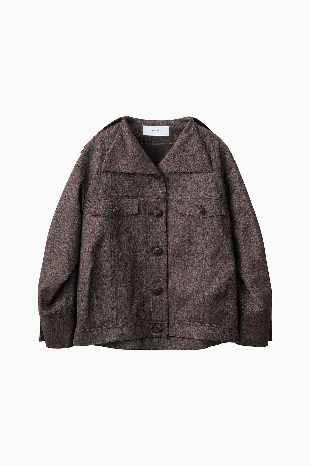 Blink embroidered jacket (Brown)